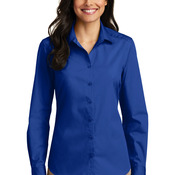 Women's Long Sleeve Carefree Poplin Shirt